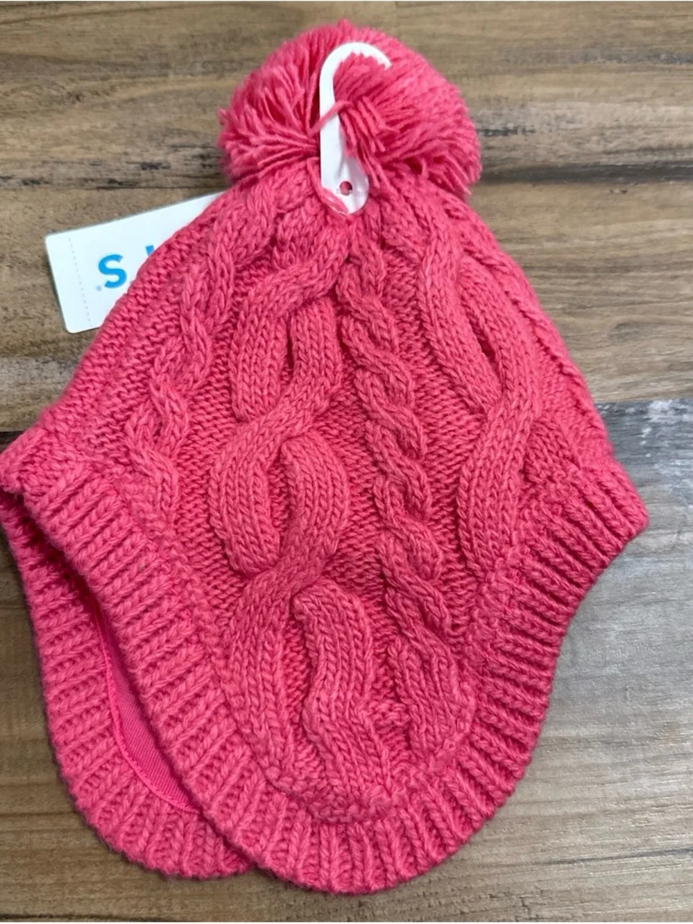 Carter's Pink Pom Beanie for Kids